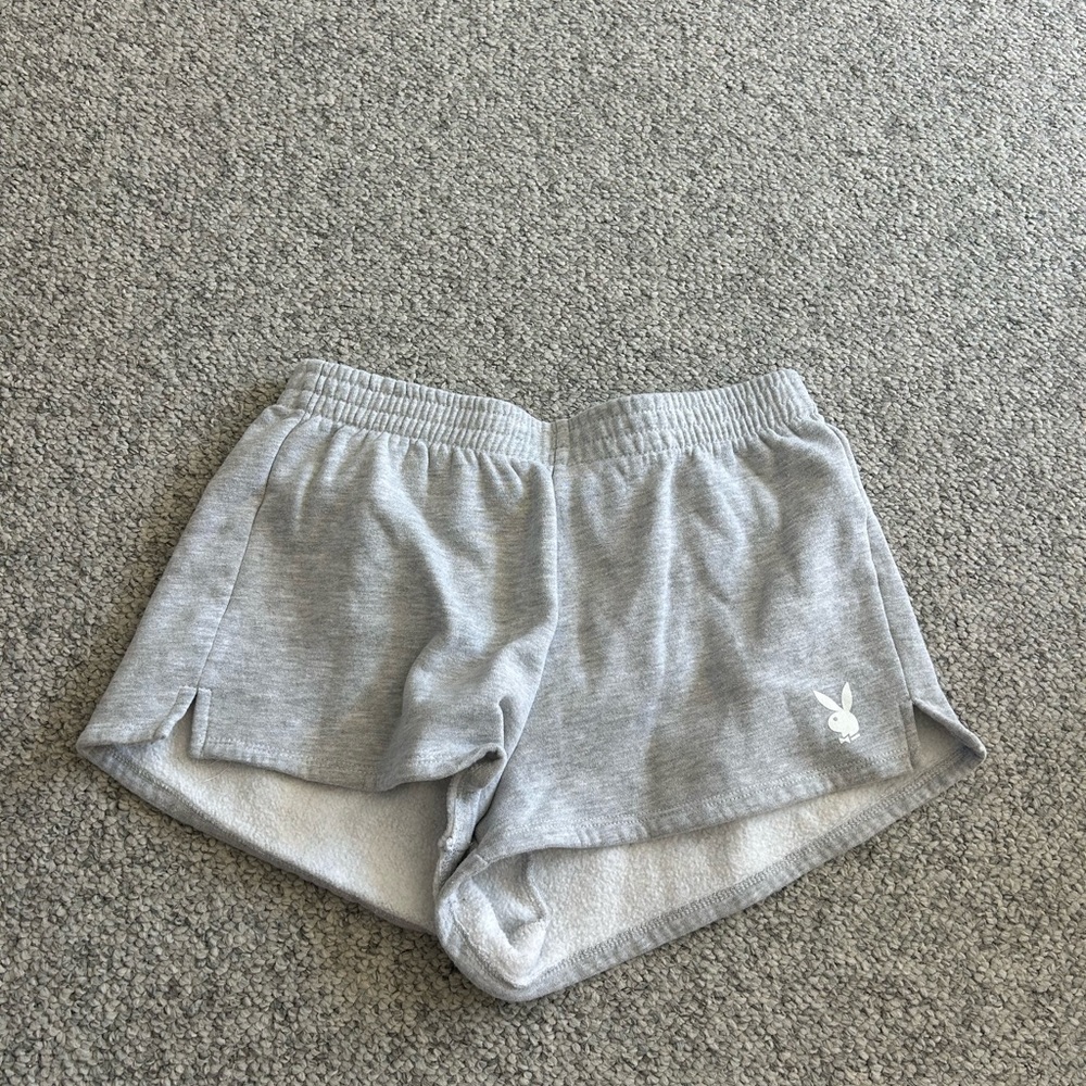 PacSun PLAYBOY Women's Gray Athletic Shorts